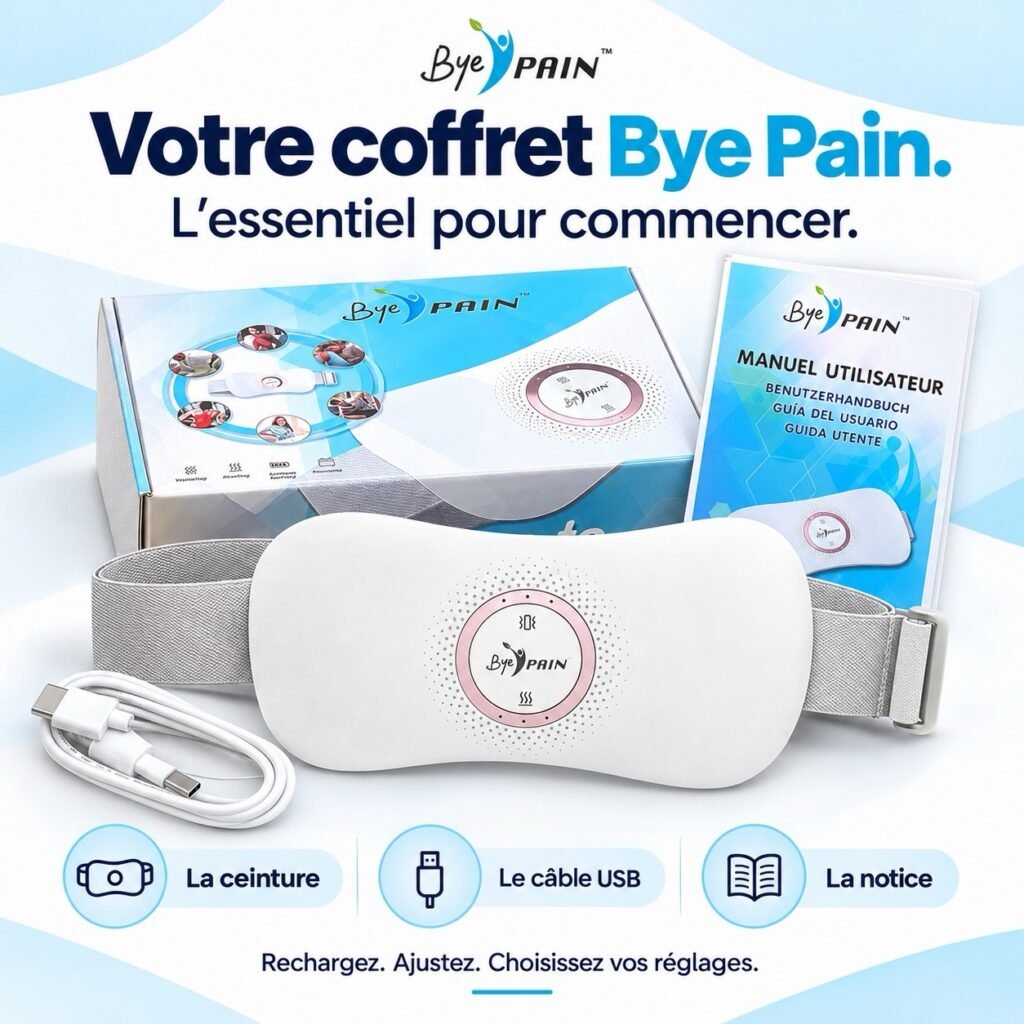ceinture menstruelle chauffante – pour règles douloureuses