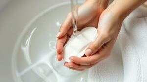 laver serviette hygiénique