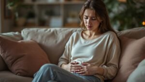 douleurs de règles sans règles - femme douleur pelvienne