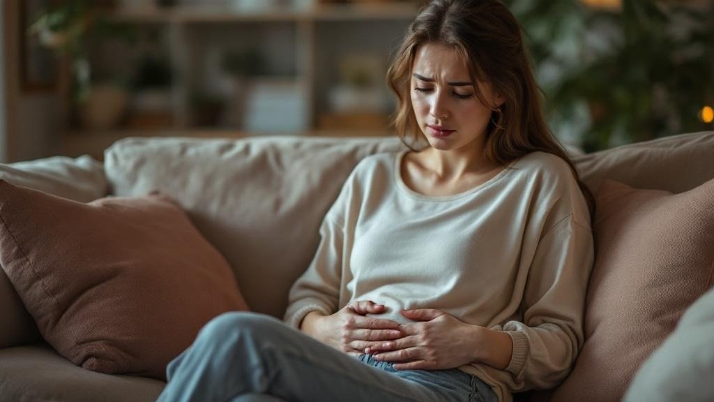 douleurs de règles sans règles - femme douleur pelvienne