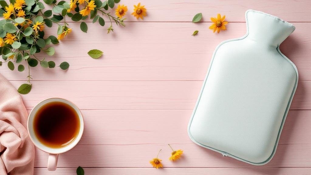 douleurs pelviennes cycle menstruel - calendrier tisane bouillotte