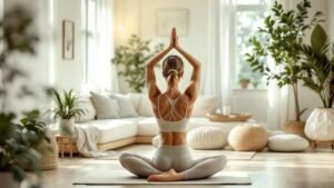 endométriose solutions naturelles - femme yoga bien-être
